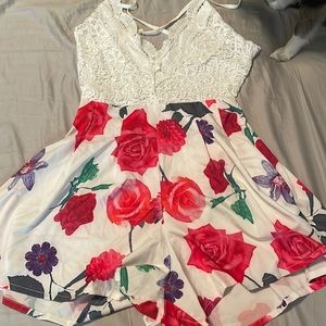 Floral romper